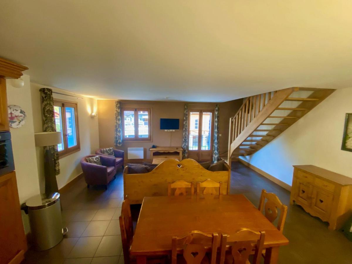 Exceptionnel Duplex En Residence & Spa Vallorcine Mont-Blanc 5 Etoiles Buitenkant foto