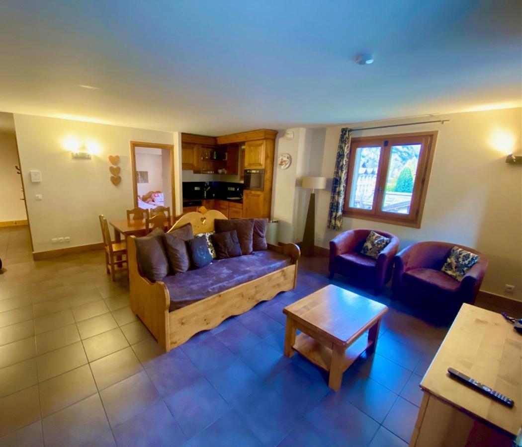 Exceptionnel Duplex En Residence & Spa Vallorcine Mont-Blanc 5 Etoiles Buitenkant foto